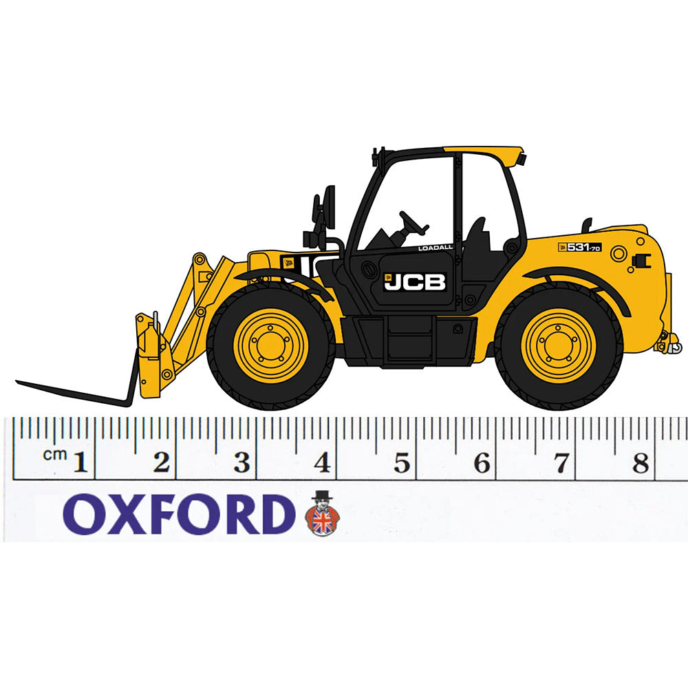 OXFORD 1/76 JCB 531 70 LOADALL