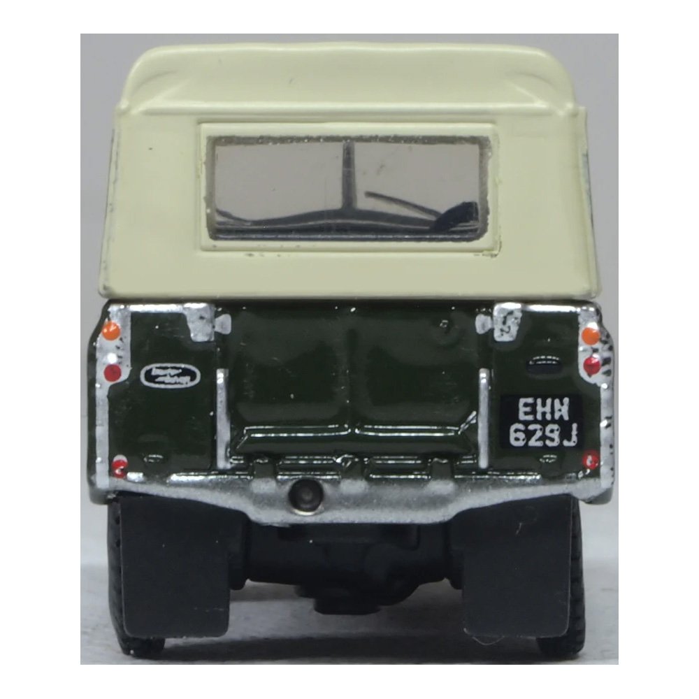 OXFORD 1/76 LAND ROVER SERIES 2A SWB CANVAS - BRONZE/GREEN