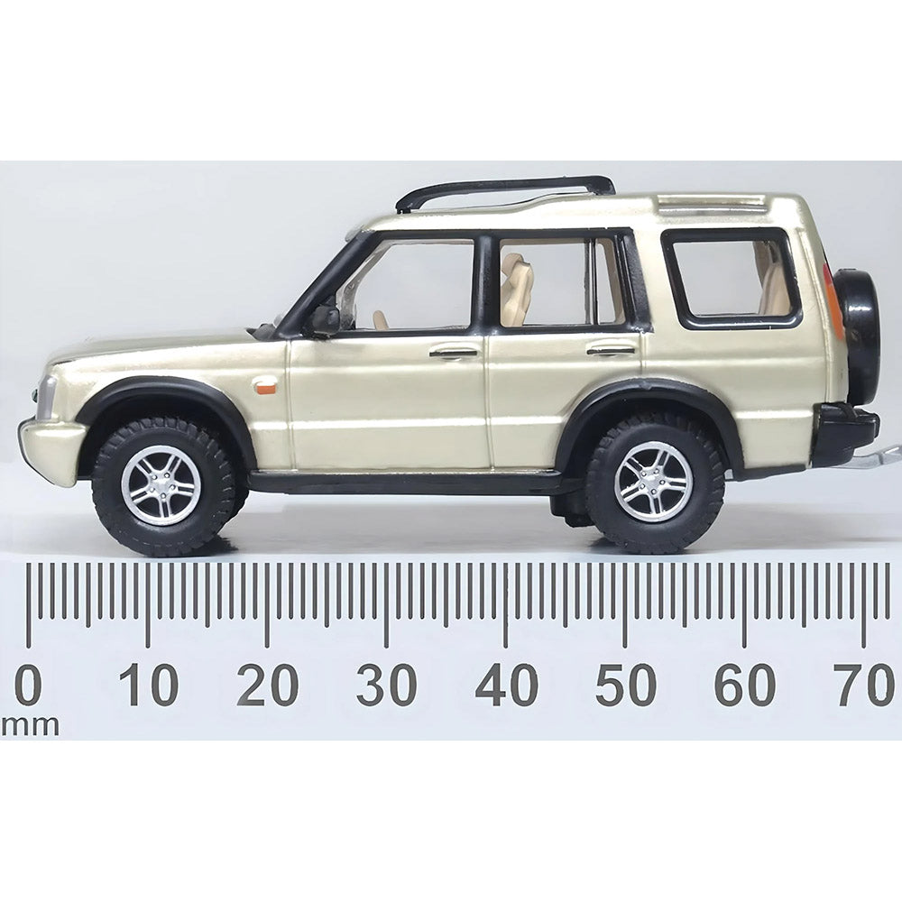 OXFORD 1/76 LAND ROVER DISCOVERY 2 - WHITE GOLD