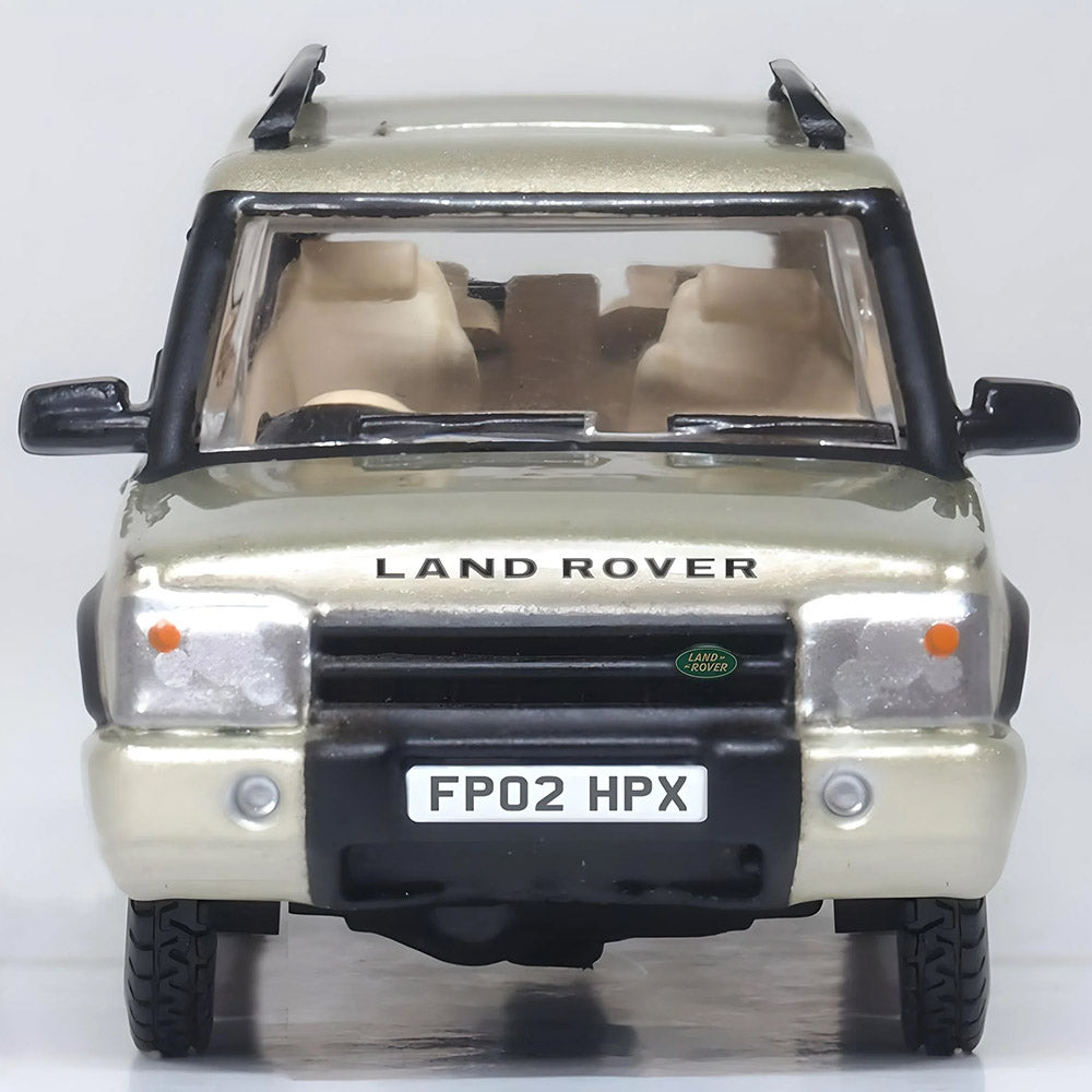 OXFORD 1/76 LAND ROVER DISCOVERY 2 - WHITE GOLD