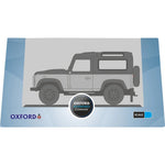 OXFORD 1/76 LAND ROVER DEFENDER AUTOBIOGRAPHY - GREY