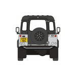 OXFORD 1/76 LAND ROVER DEFENDER AUTOBIOGRAPHY - GREY