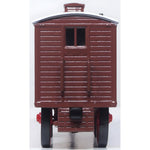 OXFORD 1/76 OO LIVING WAGON - BROWN