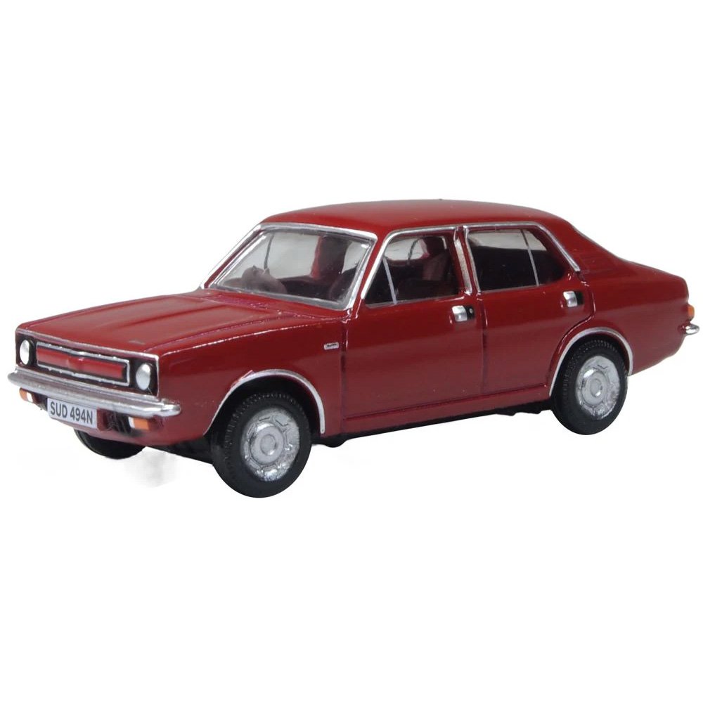 OXFORD 1/76 MORRIS MARINA - DAMASK RED