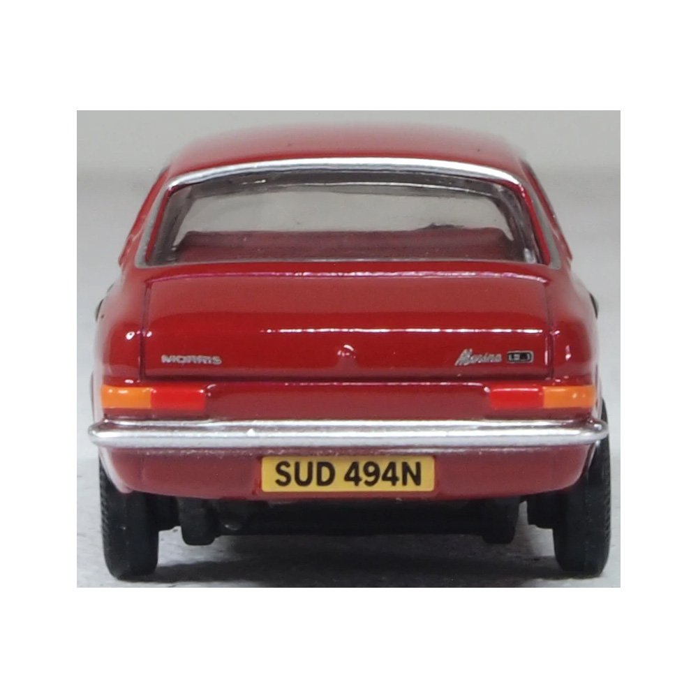 OXFORD 1/76 MORRIS MARINA - DAMASK RED