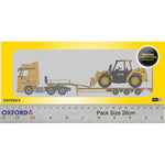 OXFORD 1/76 MERCEDES ACTROS SEMI LOW LOADER AND 531 70 LOAD ALL