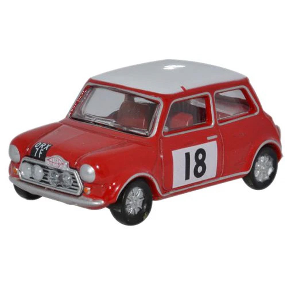 OXFORD 1/76 MINI COOPER S MKII - 1968 MONTE CARLO RALLY