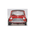 OXFORD 1/76 MINI COOPER MKII - TARTAN RED/BLACK