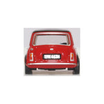 OXFORD 1/76 MINI COOPER MKII - TARTAN RED/BLACK