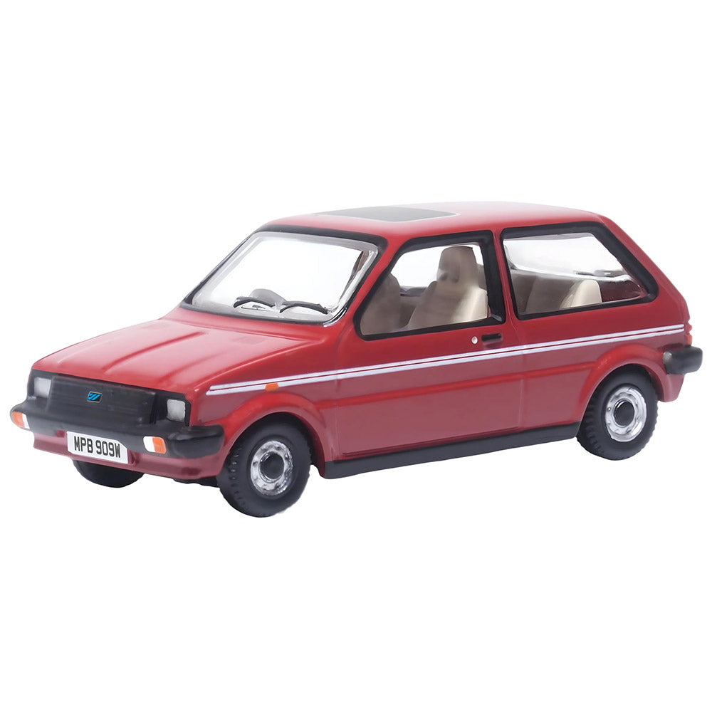 OXFORD 1/76 AUSTIN MINI METRO - EMBERGLOW (PRINCESS DIANA)