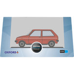 OXFORD 1/76 AUSTIN MINI METRO - EMBERGLOW (PRINCESS DIANA)