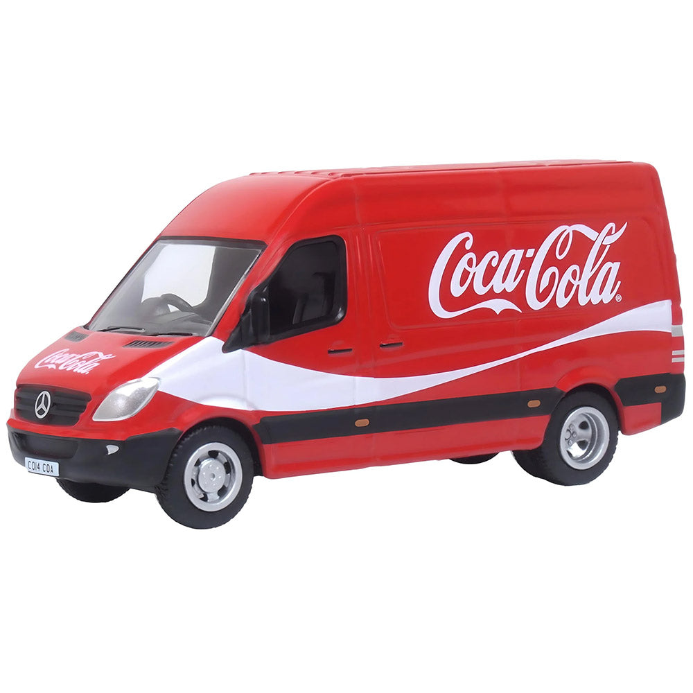 OXFORD 1/76 MERCEDES SPRINTER - COCA COLA
