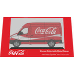 OXFORD 1/76 MERCEDES SPRINTER - COCA COLA