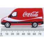 OXFORD 1/76 MERCEDES SPRINTER - COCA COLA