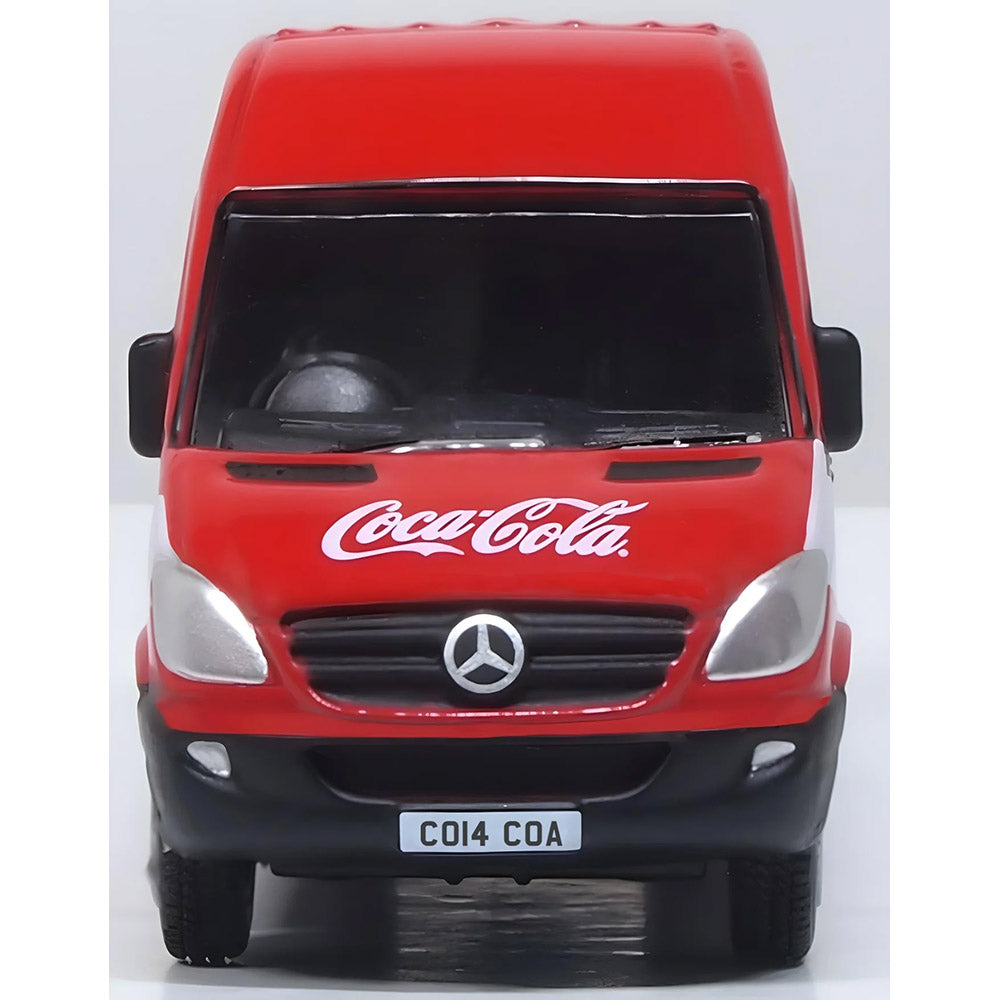 OXFORD 1/76 MERCEDES SPRINTER - COCA COLA