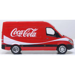 OXFORD 1/76 MERCEDES SPRINTER - COCA COLA