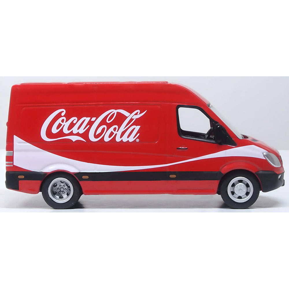 OXFORD 1/76 MERCEDES SPRINTER - COCA COLA