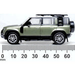 OXFORD 1/76 LAND ROVER DEFENDER 110 - PANGEA GREEN