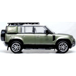 OXFORD 1/76 LAND ROVER DEFENDER 110 - PANGEA GREEN