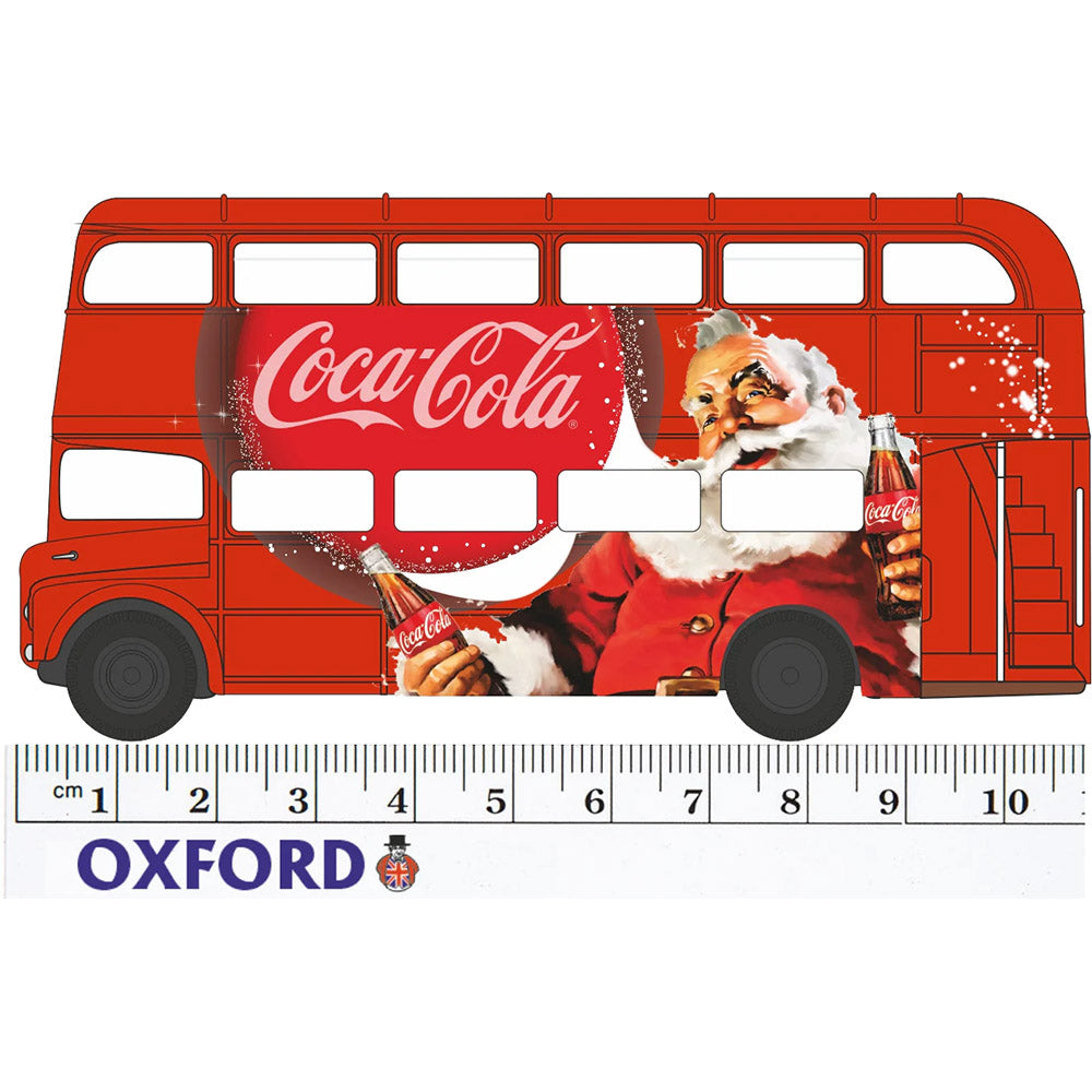 OXFORD 1/76 ROUTEMASTER - COCA COLA XMAS