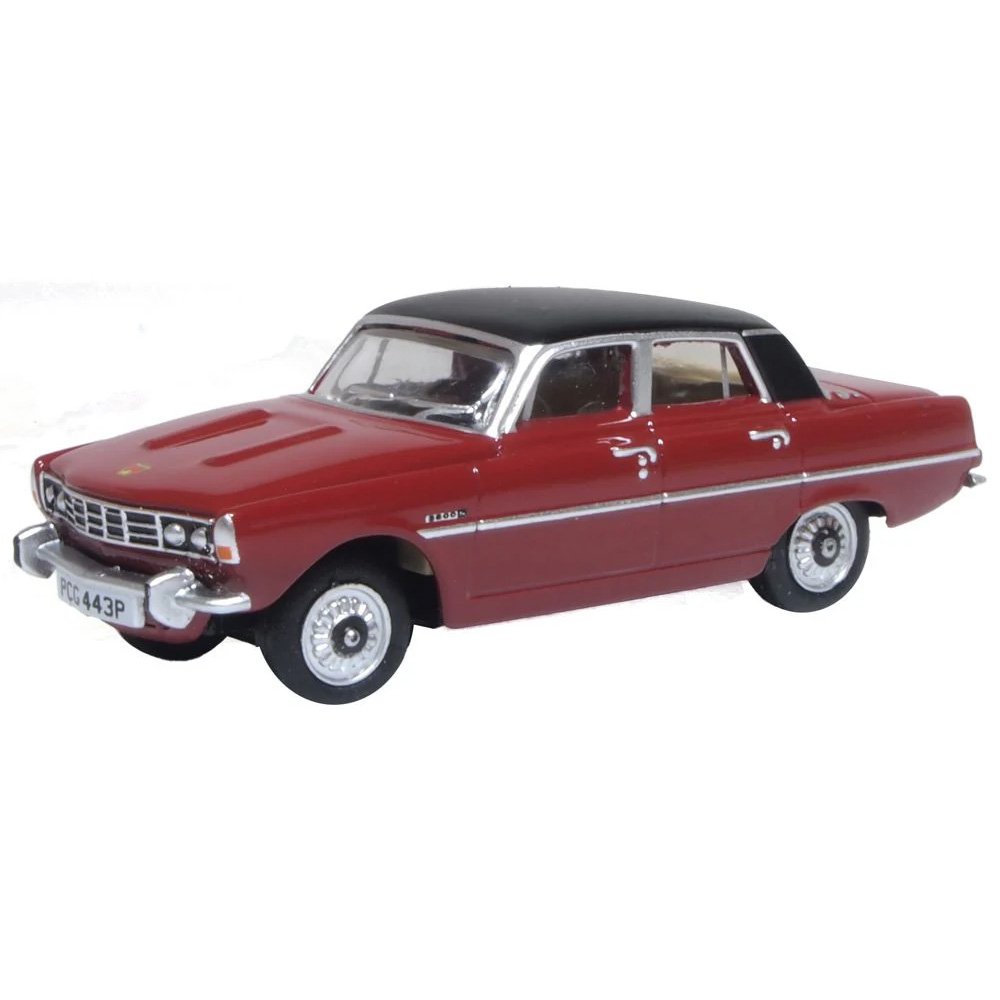 OXFORD 1/76 ROVER P6 - BRIGADE RED