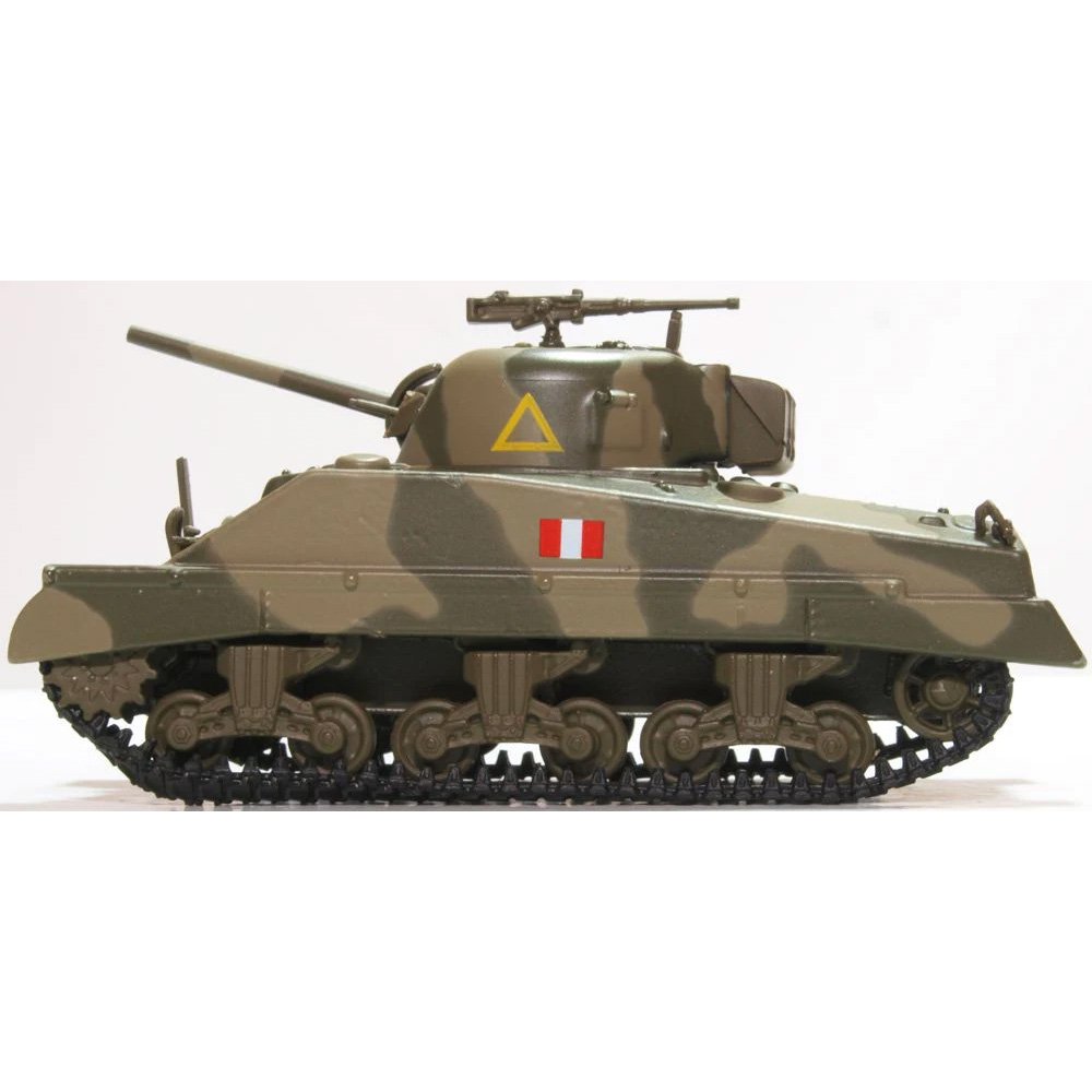 OXFORD 1/76 SHERMAN MKIII - 17TH/21ST LANCERS 6TH ARM. DIV. TUNISIA