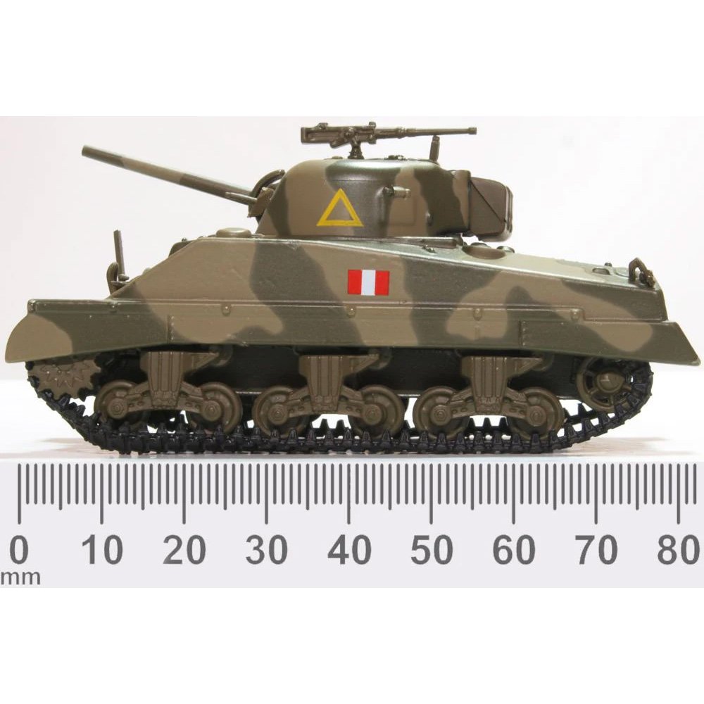 OXFORD 1/76 SHERMAN MKIII - 17TH/21ST LANCERS 6TH ARM. DIV. TUNISIA