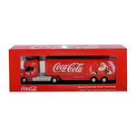 OXFORD 1/76 T CAB BOX TRAILER - COCA COLA