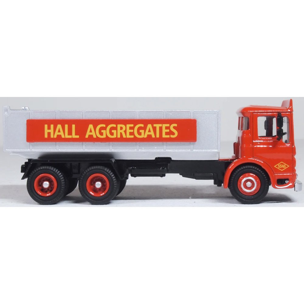 OXFORD 1/76 AEC TIPPER - HALL AGGREGATES
