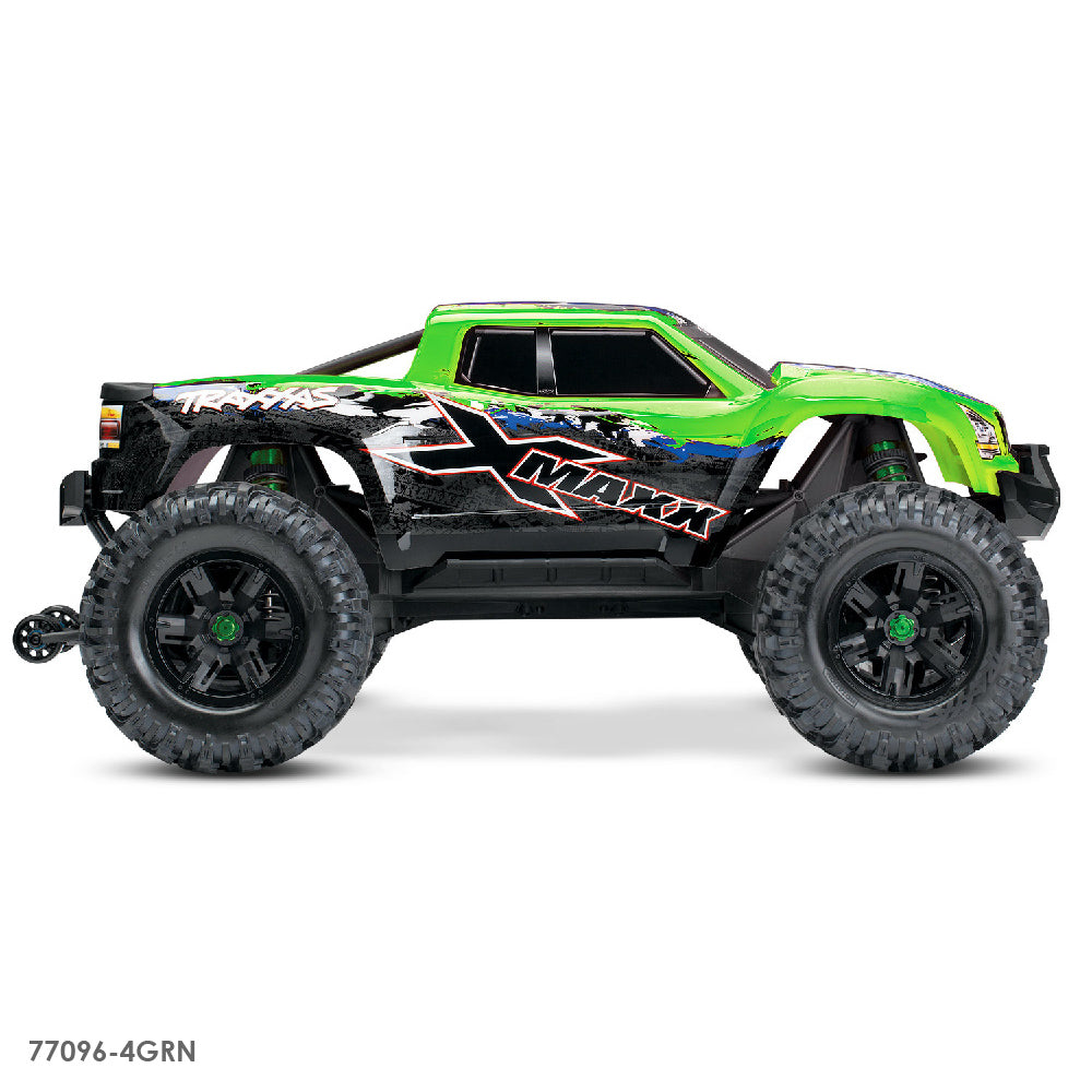 TRAXXAS X-MAXX 8S ESC BELTED - GREEN