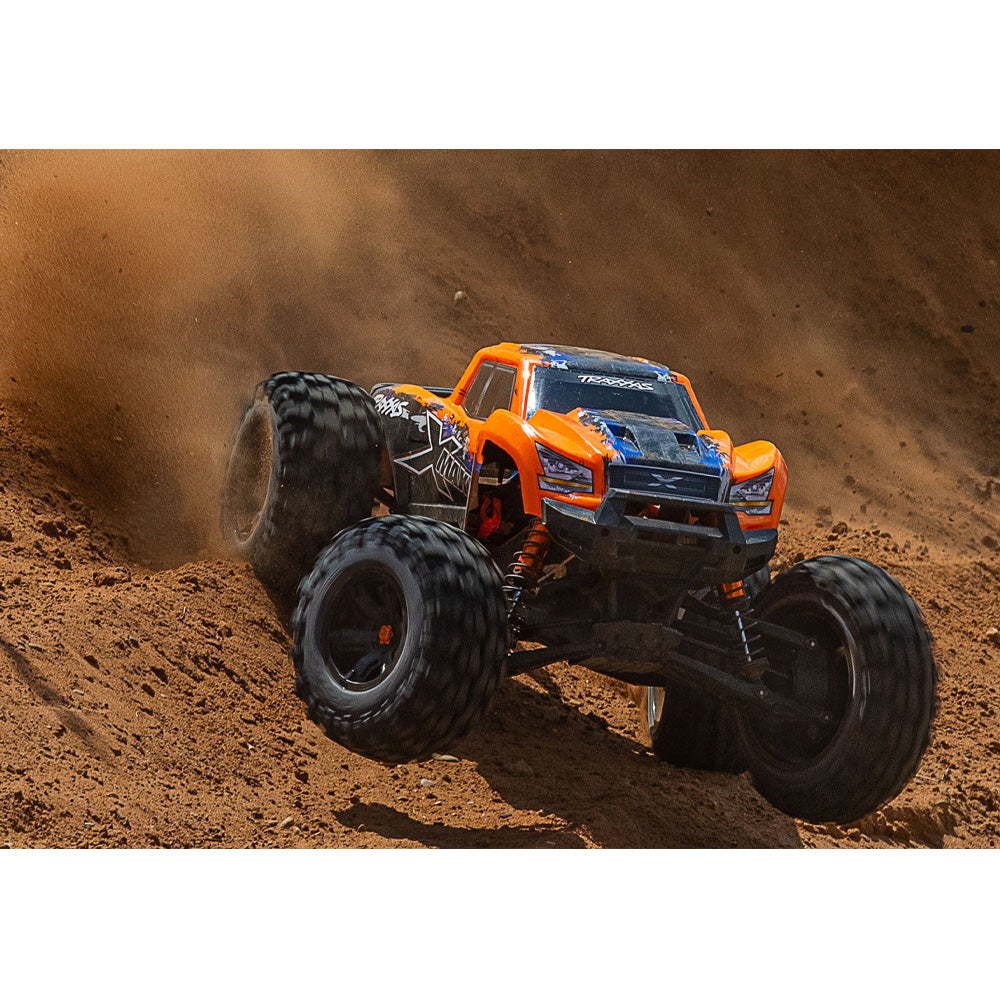 TRAXXAS X-MAXX 8S ESC BELTED - ORANGE