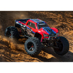 TRAXXAS X-MAXX 8S ESC BELTED - RED