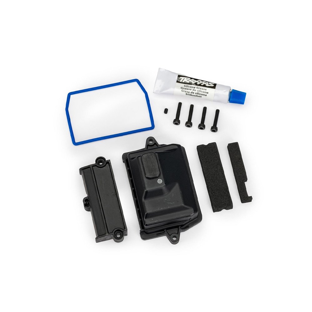 TRAXXAS RECEIVER BOX COVER WITH HARDWARE