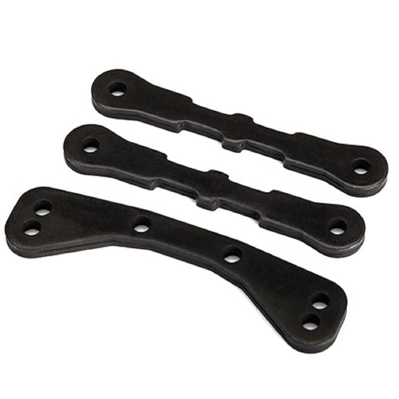 TRAXXAS BULKHEAD TIE BAR UPPER(1)/LOWER(2) STEEL