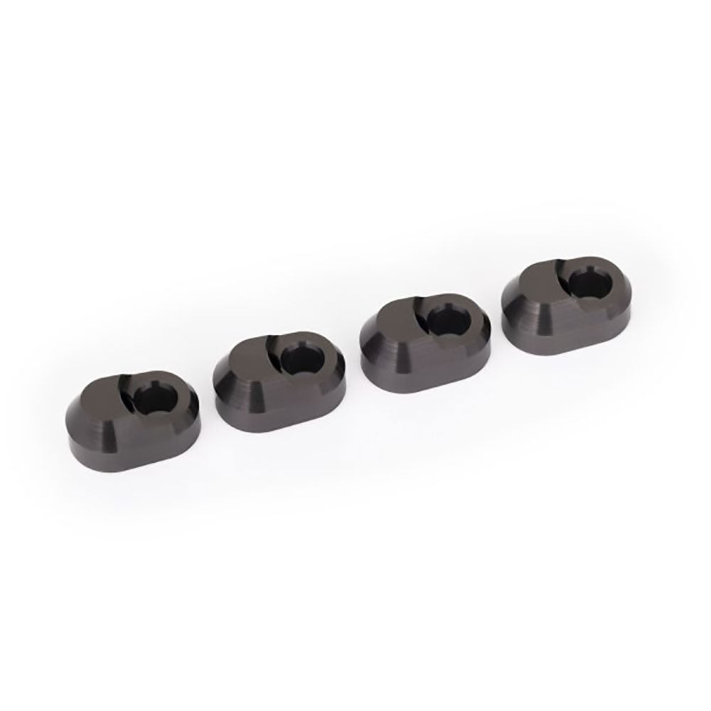 TRAXXAS SUSP PIN RETAINER ALUM GRAY (4)