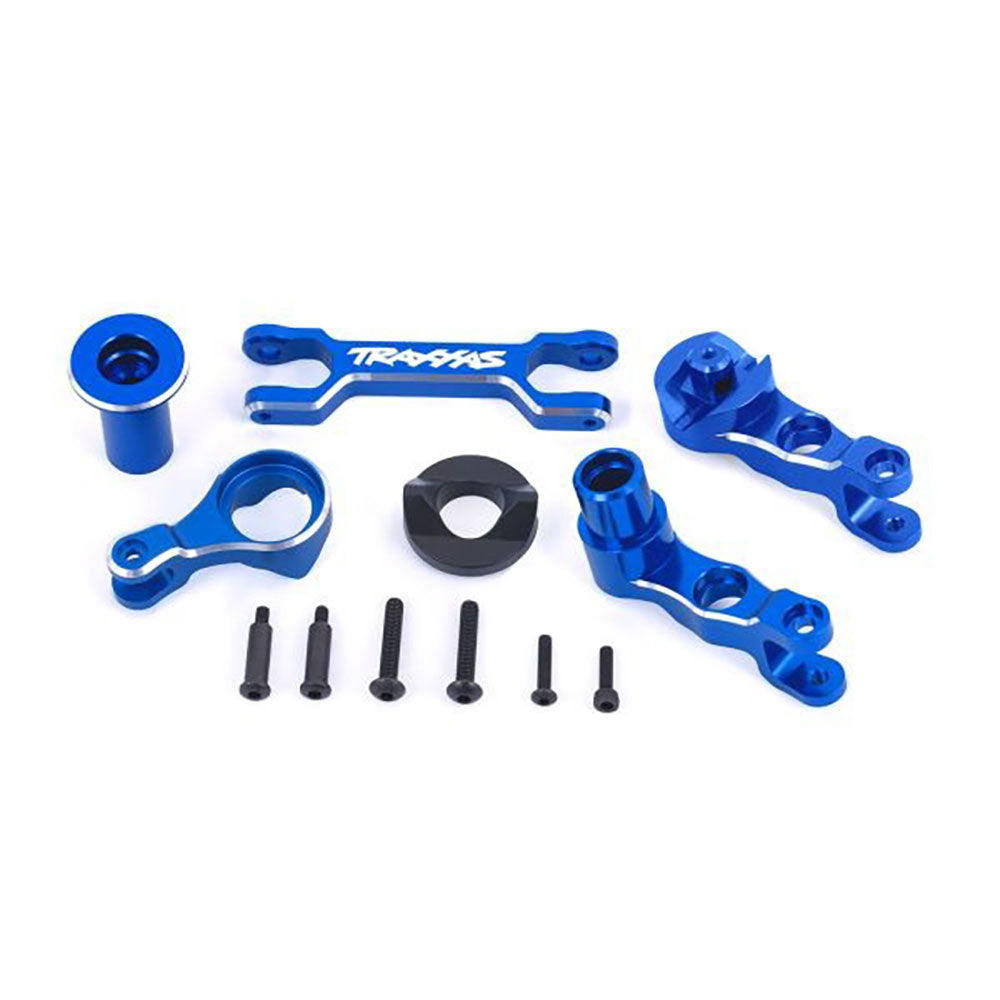 TRAXXAS STEERING BELLCRANKS ALUM BLUE