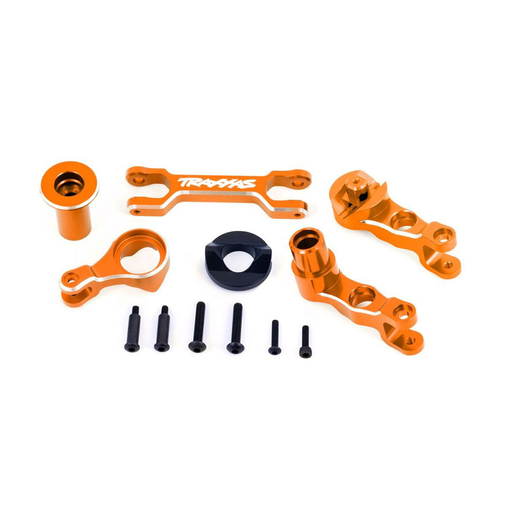 TRAXXAS STEERING BELLCRANKS ALUM ORNG