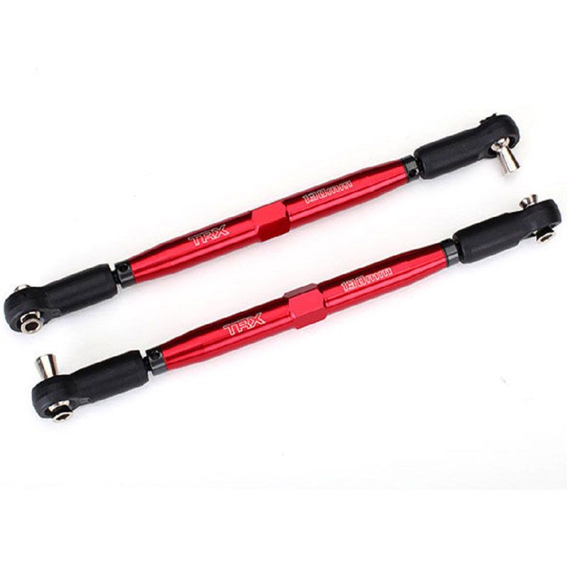 TRAXXAS TOE LINKS X-MAXX (TUBES RED - ANOD)