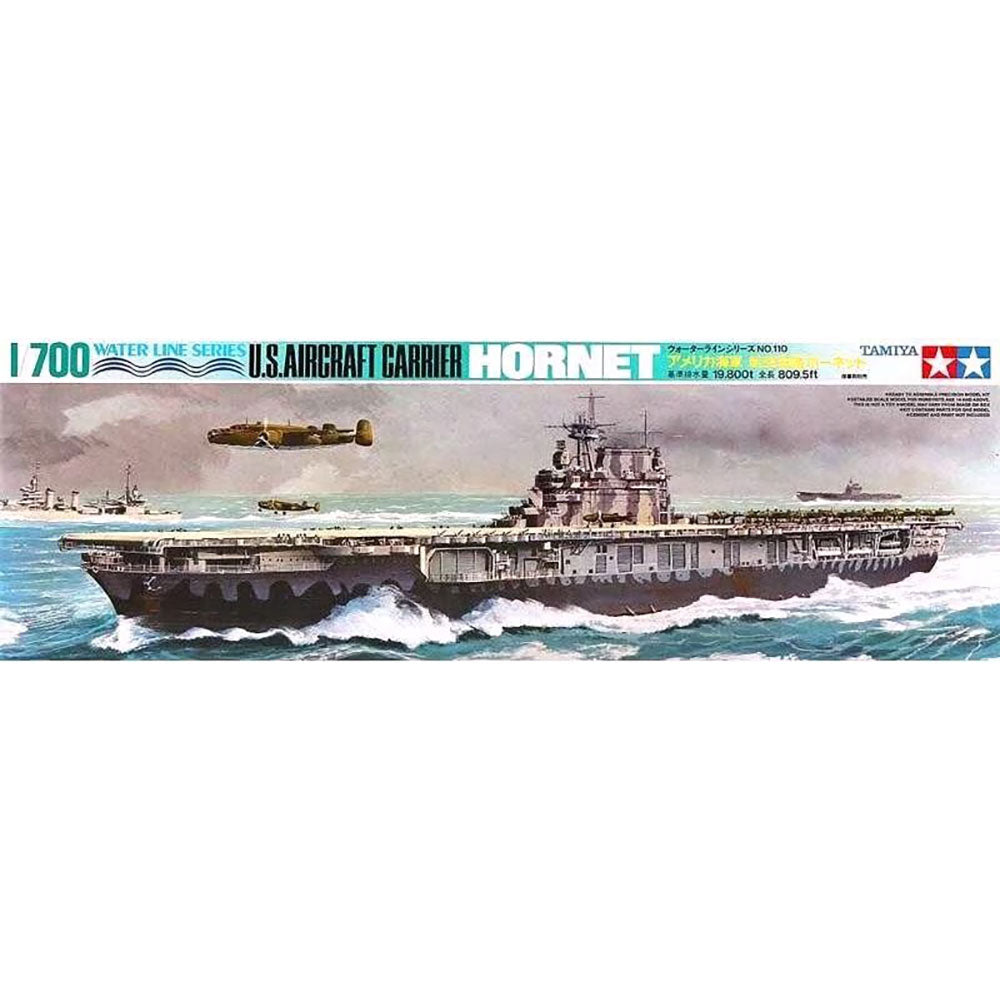 TAMIYA 1/700 U.S. AIRCRAFT CARRIER HORNET