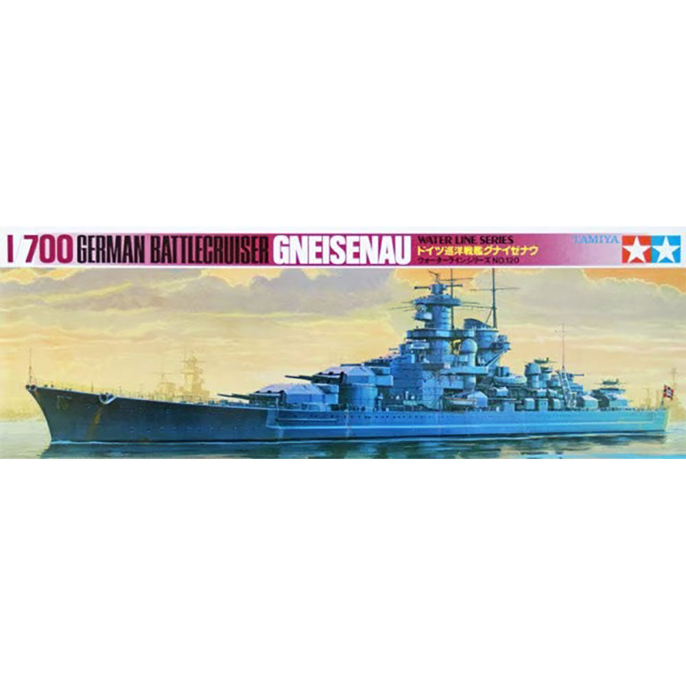 TAMIYA 1/700 GERMAN BATTLE CRUISER GNEISENAU