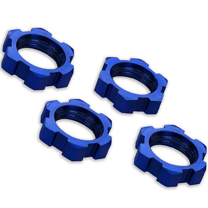 TRAXXAS WHEEL NUTS SPLINED 17MM (4)