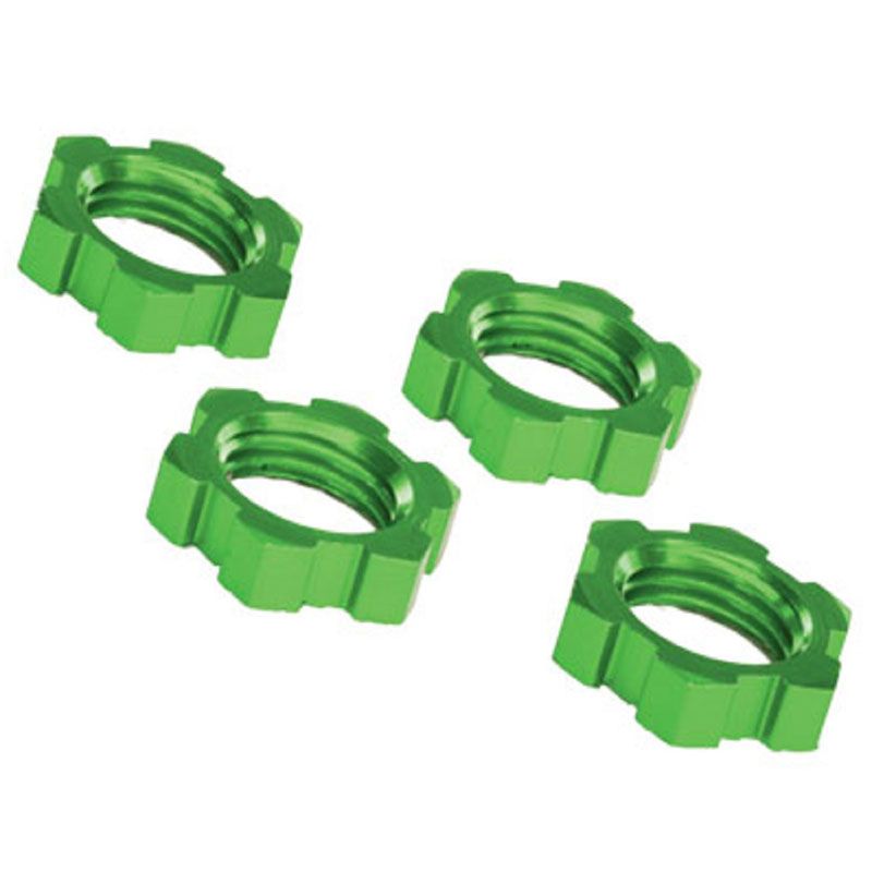 TRAXXAS WHEEL NUTS SPLINED 17MM (4)