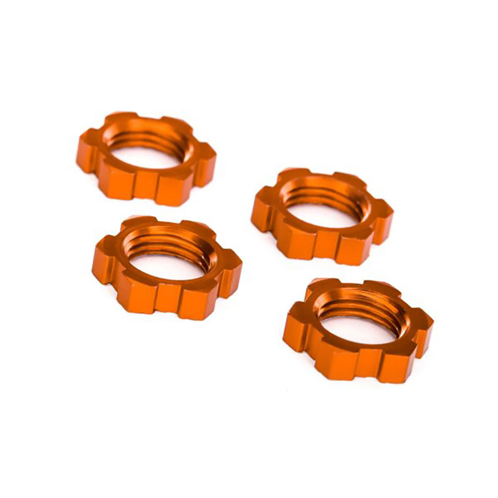 TRAXXAS WHEEL NUTS SPLINED 17MM (4)