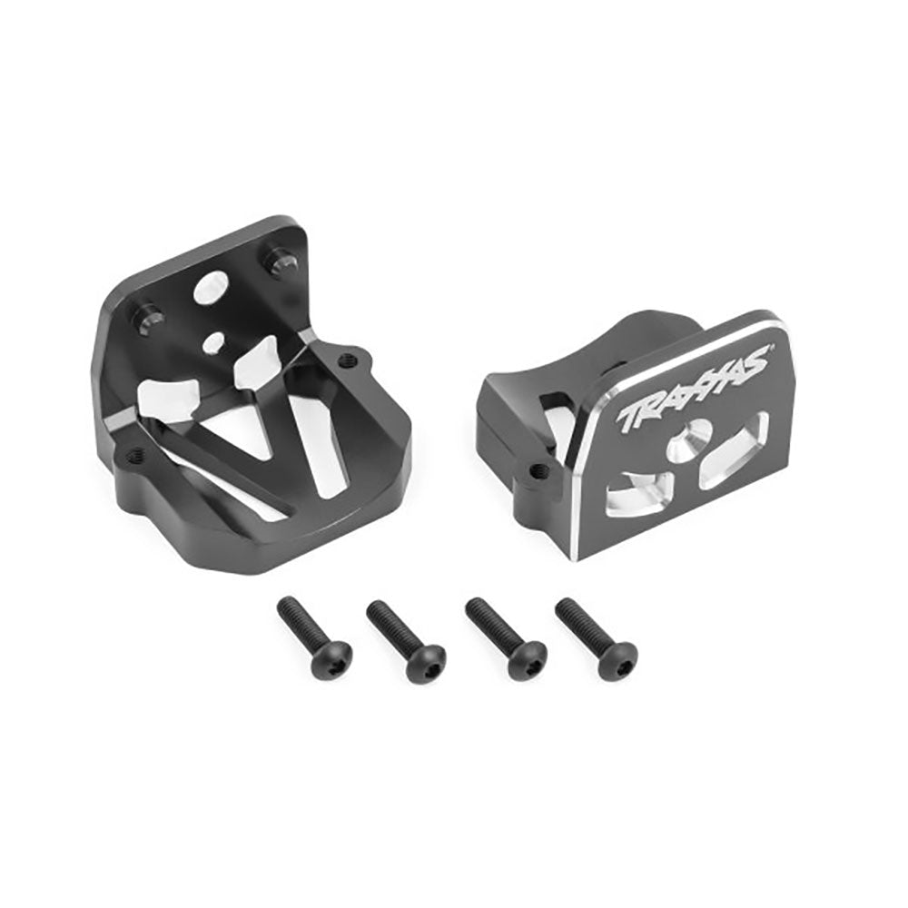 TRAXXAS MOTOR MOUNT ALUM GRAY (F&R)