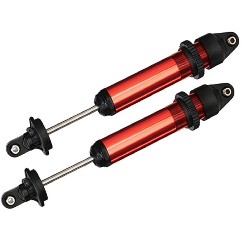 TRAXXAS SHOCKS GTX ALUMINUM RED-ANODIZED
