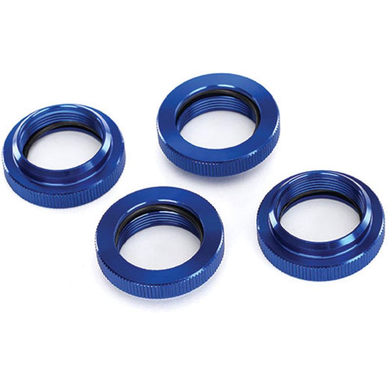 TRAXXAS SPRING RETAINER ADJ BLUE GTX SHOCKS