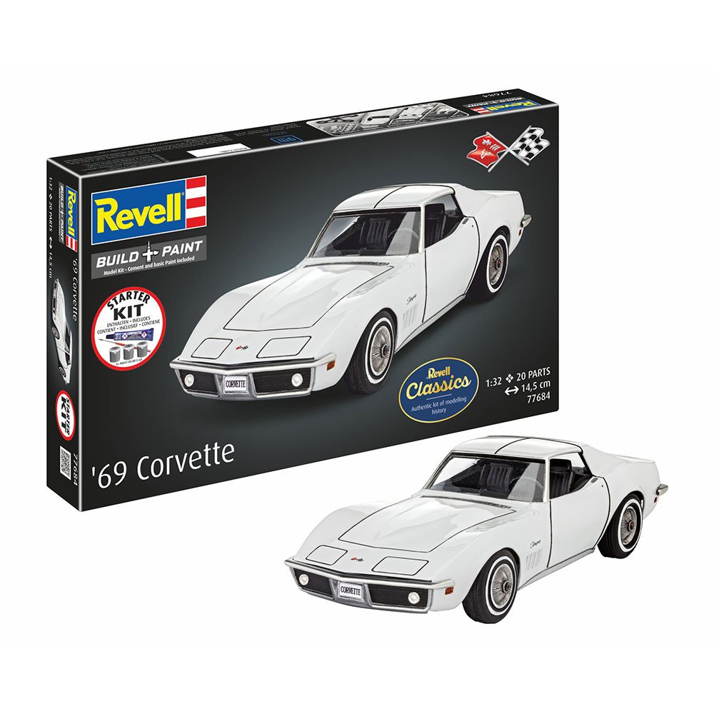 REVELL 1/32 STARTER KIT CORVETTE C3