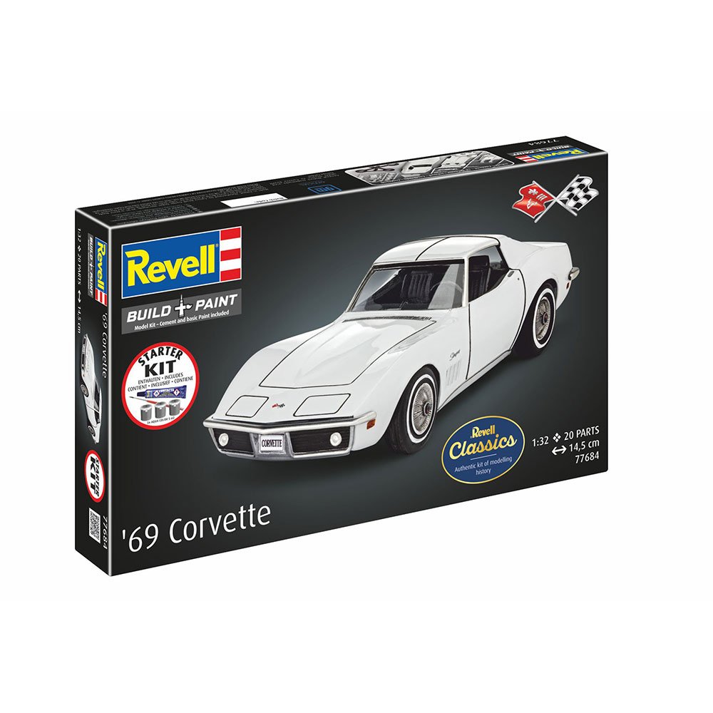 REVELL 1/32 STARTER KIT CORVETTE C3