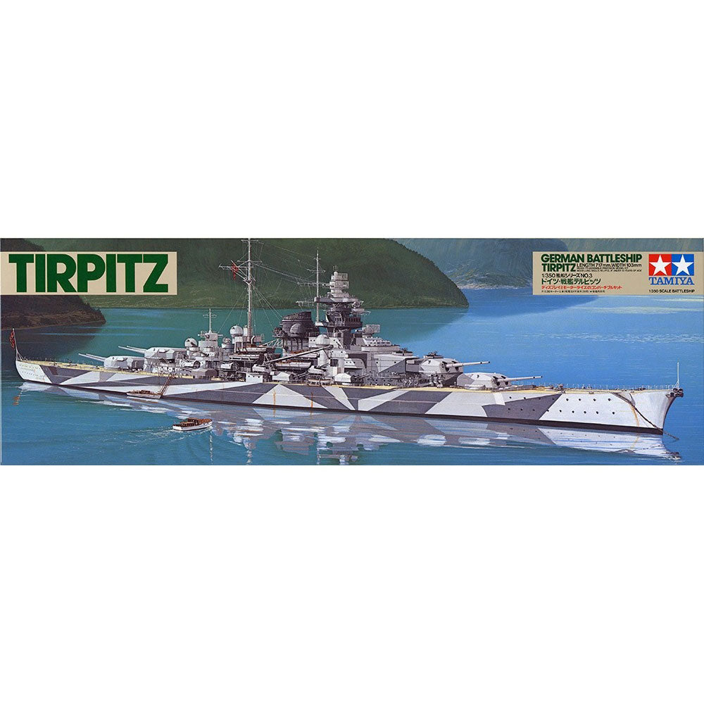 TAMIYA 1/350 GERMAN BATTLESHIP TIRPITZ