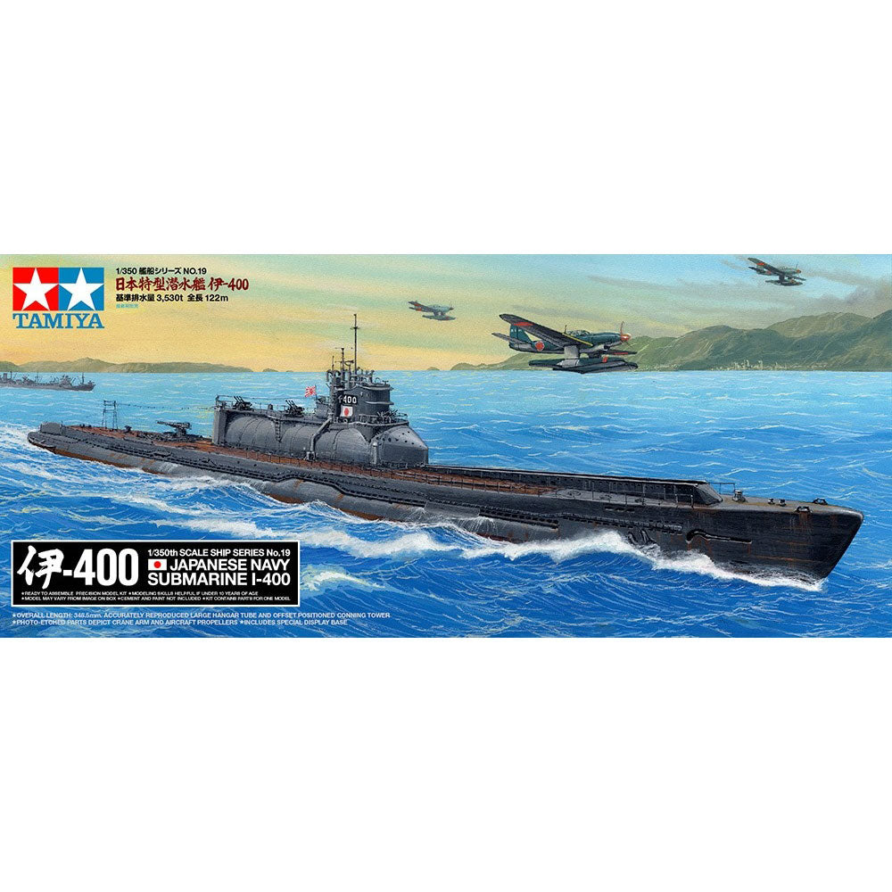 TAMIYA 1/350 JAPANESE NAVY SUBMARINE I-400